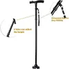Klappbarer Gehstock mit LEDs – höhenverstellbar (85–95 cm), Produktbild-Vorschau 5