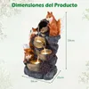 Fontaine d'intérieur ou d'extérieur COSTWAY, à 4 niveaux, Voir les images du produit 3