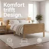 Homestyle4u Seniorská postel 120 x 200 cm Komfortní postel Náhled obrázku produktu 26