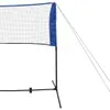 vidaXL Siatka do badmintona z lotkami 600x155 cm Podgląd zdjęcia produktu 3