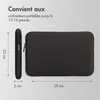 Accezz Basic Housse pour ordinateur portable 15-16 pouces - Voir les images du produit 5