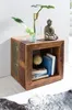 WOHNLING Beistelltisch Kalkutta 45 x 45 x 35 cm Massivholz Produktbild-Vorschau 10
