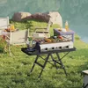 Outsunny Campingtisch höhenverstellbar Klapptisch mit Produktbild-Vorschau 8