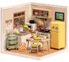 Puzzle 3D, Happy Meals Kitchen DIY mini domek, plastik, Podgląd zdjęcia produktu 12