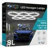 LED stropní svítidlo MasterLED, hexagonální tvar, 8 lumenů, Náhled obrázku produktu 1