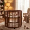 DERYAN Willow Laufgitter – Rundes Baby-Laufgitter mit Produktbild-Vorschau 2