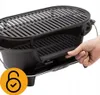 HAGE Hibachi Holzkohlegrill aus Gusseisen mit Grillrost 43 Produktbild-Vorschau 5