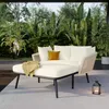 Hochwertiges Gartensofa & Sonnenliege mit 10cm Polster, Produktbild-Vorschau 1