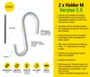 Bike Holder M 2.0 – 2x Halterung für Kinderfahrrad & Produktbild-Vorschau 9