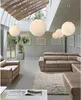Pendelleuchte Ball Weiß E27 max. 40W, höhenverstellbar, Produktbild-Vorschau 4