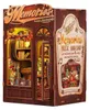 DIY Book Nook Retro Vinyls - 3D-Puzzle - 136 Teile - Produktbild-Vorschau 2