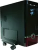 Techly CPU/PC Halterung mit Rollen, Metall, schwarz Produktbild-Vorschau 1