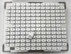 A large quantity of white USB-C chargers are neatly arranged in a grid within a gray foam insert. One charger is slightly angled and positioned in the center of the grid. Anteprima dell’immagine prodotto