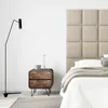 Wandkissen Solid Creme-beige Gewebte-Optik 30 x 30 cm Produktbild-Vorschau 2
