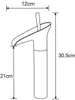 Mexen Orion rubinetto lavabo alto, oro - 745510-50 Anteprima dell’immagine prodotto 2