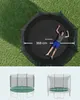 SONGMICS Trampolin 366 cm, Gartentrampolin für Kinder mit Produktbild-Vorschau 6