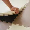 2 x 40 mm podložka na bojové umenia 90x90 cm béžová hnedá Náhľad obrázku produktu 5