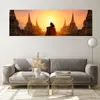 Bilder auf glas - Tempel Mönch - 160x50cm - Glasbilder - Produktbild-Vorschau 7