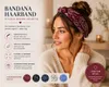 5x Damen Stirnband Boho Stil, Breites, elastisches Produktbild-Vorschau 10