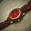Holzwerk THALE kleine Damen Holz & Edelstahl Armband Uhr in Produktbild-Vorschau 4