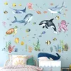 Wandtattoo Unter dem Meer Fisch Wandaufkleber Delphin Produktbild-Vorschau 1