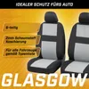 WALSER Auto-Sitzbezug Glasgow 2 Vordersitzbezüge, Universal Produktbild-Vorschau 2