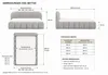 Polsterbett 120x200 mit Bettkasten, Marco Doppelbett Braun Produktbild-Vorschau 7