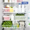 zestaw 3 organizerów na lodówkę LOFT, kolor: przezroczysty Podgląd zdjęcia produktu 2