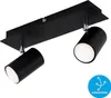 Plafonnier Spot BRILONER LEUCHTEN RUN, 40 W, IP20, noir, Voir les images du produit 1
