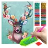 Kit de peinture diamant ARTULIO - Portrait de cerf avec Voir les images du produit 2