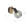 JUST LIGHT LED Deckenleuchte EUGEN Eichenholz Optik für Produktbild-Vorschau 6