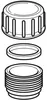 Geberit afdichtingsdop, PE, diameter 56 mm, 70x1/6 Productafbeelding-voorbeeld 3