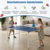 COSTWAY 152,5x76cm skladací stôl na stolný tenis, stôl na Náhľad obrázku produktu 3