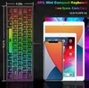 Lexonelec K61 60%% Tastatur Gaming PC RGB Lighting Schwarz Produktbild-Vorschau 8