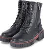 Mustang Damen Stiefelette Biker Plateau chunky Sohle Produktbild-Vorschau 7