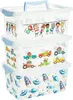 3er Set. Aufbewahrungsbox mit Decke 4L Kinder, um Spielzeug Produktbild-Vorschau 1