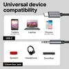 MMOBIEL USB C auf 3.5mm Audio Jack Kabel - 32 Bit USB-C auf Produktbild-Vorschau 2