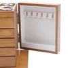 5-vrstvá dřevěná šperkovnice retro šperkovnice šperkovnice Náhled obrázku produktu 14