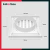 KOTARBAU® Lüftungsgitter 150 x 150 mm Rund Ø100 mm Produktbild-Vorschau 3
