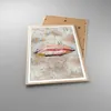 Gerahmtes Poster - Rahmen in heller Eiche - Mund pastos Produktbild-Vorschau 3
