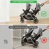 Türschutzgitter Treppenschutzgitter ausziehbar 0-140cm für Produktbild-Vorschau 3