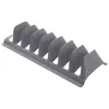 A gray plastic lid and plate rack is shown against a white background. Produktbild-Vorschau