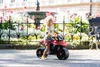 Moto autoportée Falk Racing Team, roues larges rouges, pour Voir les images du produit 4