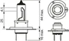 Bosch H7 Plus 150 Gigalight Fahrzeuglampe 12V 55W PX26d (1 Produktbild-Vorschau 7