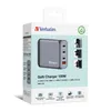 Verbatim GNC-100 GaN Charger 4 Port 100W USB A/C (EU/UK/US) Voir les images du produit 7