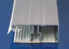 350cm Aluminium Deckprofil Rand einfach Grau Produktbild-Vorschau 2