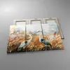 Bild auf Leinwand - Leinwandbild - 3 Teile - Kraniche Vögel Produktbild-Vorschau 2