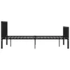 vidaXL Bettgestell Schwarz Metall 160×200 cm -  Betten & Produktbild-Vorschau 5