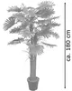 Decovego künstliche Fächerpalme, Kunstpalme, 180 cm aus Produktbild-Vorschau 7