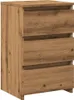 vidaXL Table de nuit Artisan-Chêne 40x35x62,5 cm Bois Voir les images du produit 2